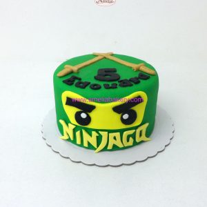 Tarta Ninjago Fondant