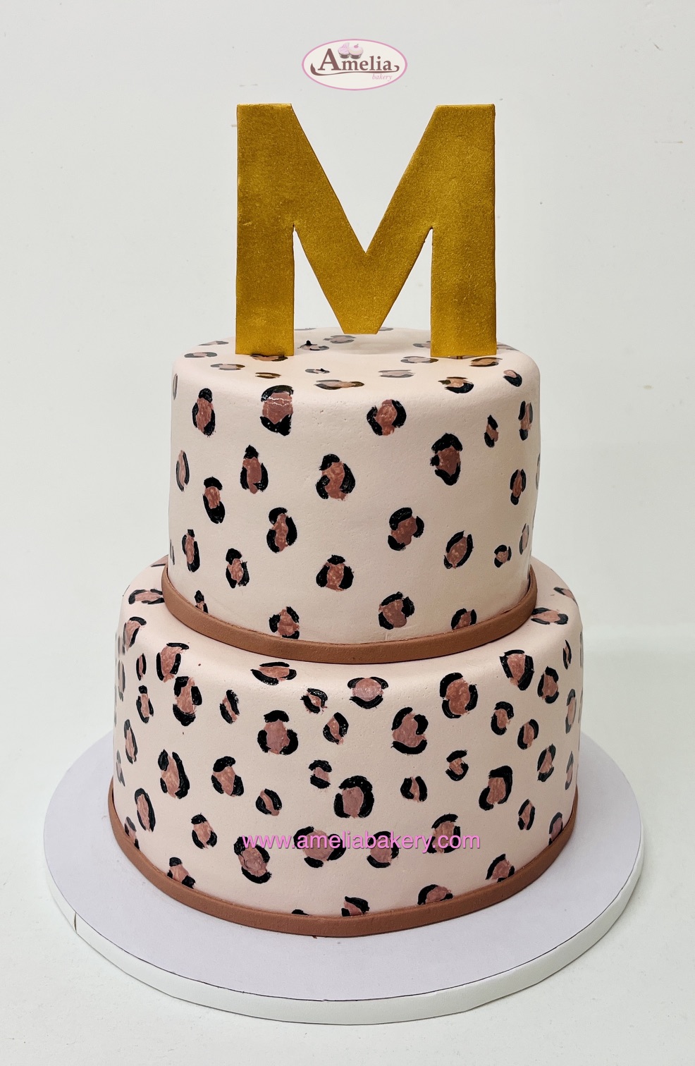 Tarta corporativa animal print lola casademunt