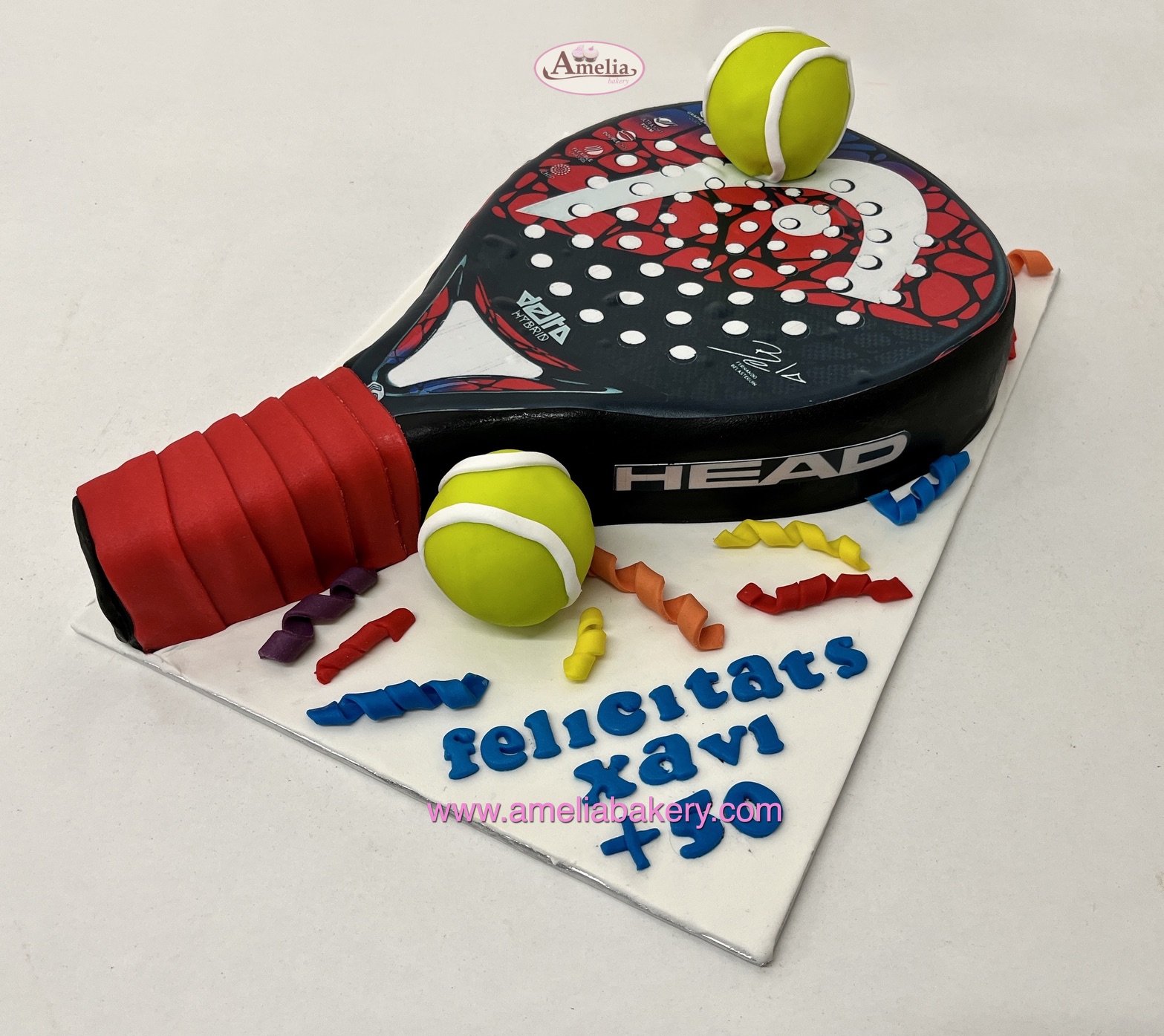 Tarta fondant pala de paddle head